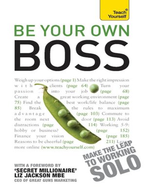 cover image of Be your own Boss: Teach Yourself